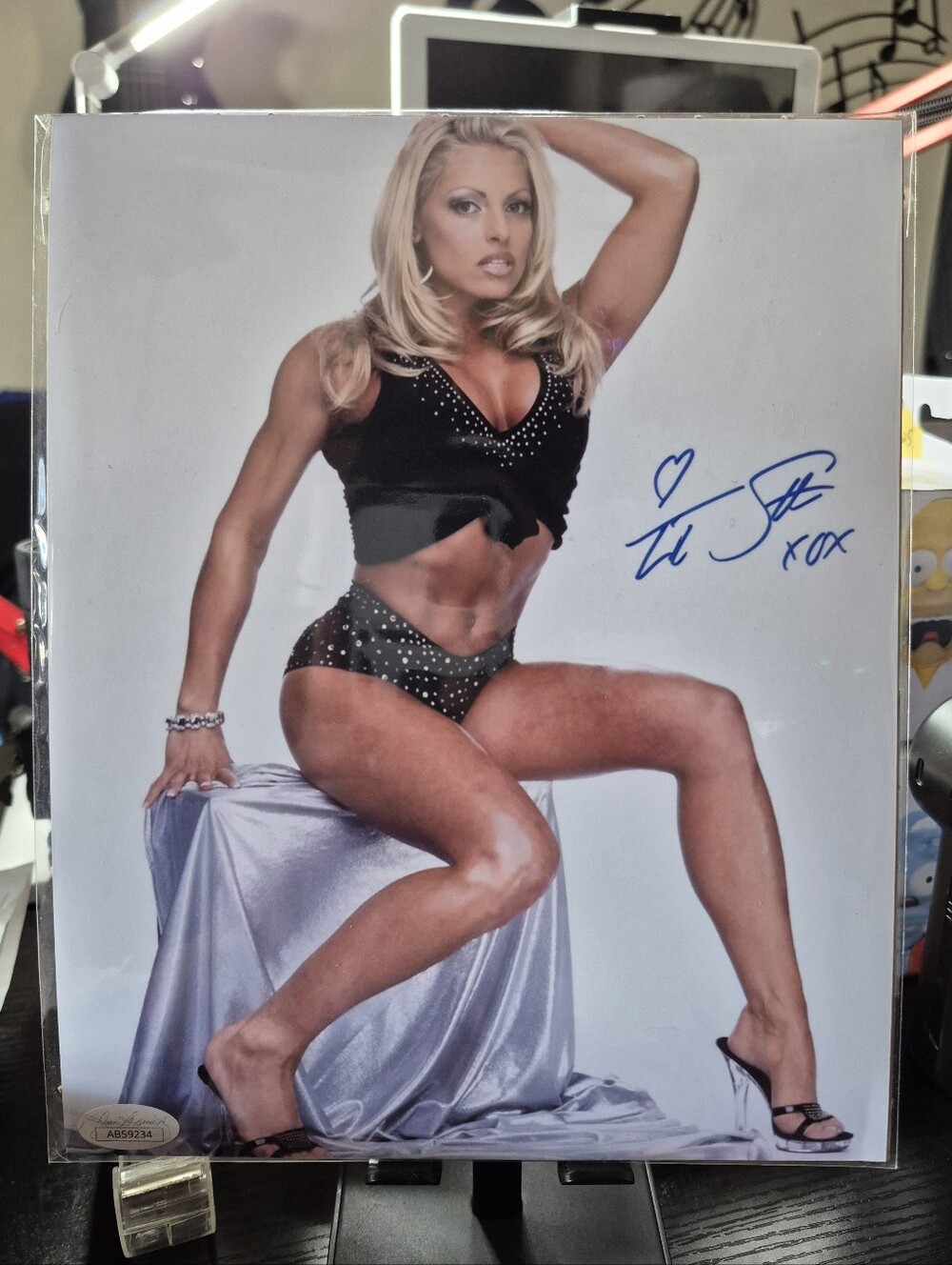Trish Stratus WWE Woman's Wrestling JSA COA Authenticated Autograph 🔥